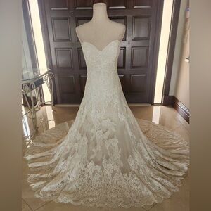 Elegant Lace Wedding Gown